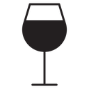 Wine glass icon