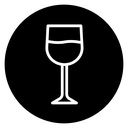 Wine glass icon