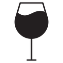 Wine glass icon
