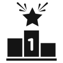 Winner podium icon