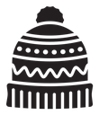 Winter hat icon
