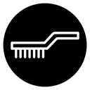 Wire brush icon