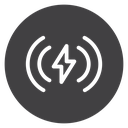Wireless charging 3 icon