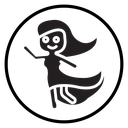 Woman dancing icon