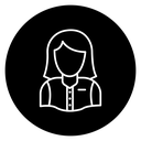 Woman Portrait icon