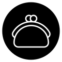 Woman purse icon