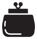 Women wallet icon
