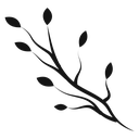 Wood branch icon