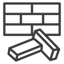Wooden block icon