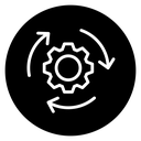 Workflow process icon