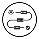 Workflow process icon