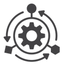 Workflow process icon