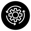 Workflow process icon