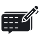 Write comment 3 icon
