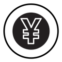 Yen sign icon