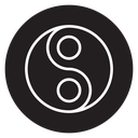 Yin yang icon