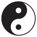 Yin yang icon