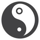 Yin Yang Circle icon