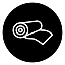 Yoga mat icon