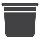 Yogurt container with a spoon 3 icon