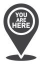 You are Here Pointer icon