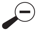 Zoom out icon