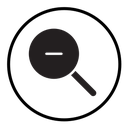 Zoom out icon
