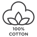 100% cotton 2 icon