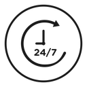 24 7 icon
