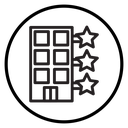 3 star Hotel icon