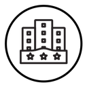 3 star Hotel icon
