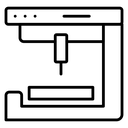 3D printer icon