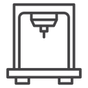 3D printer icon