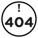 404 Error icon