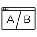 AB testing icon