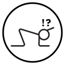 Abandonment Black Outline icon