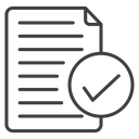 Accept document icon