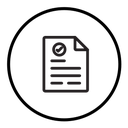 Accept document icon