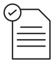 Accept document icon