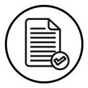 Accept document icon