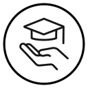 Accessible or free education icon