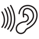 Active listening icon