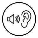 Active listening icon