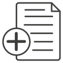 Add document icon