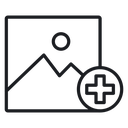 Add image 2 icon