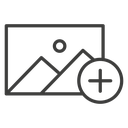Add photos icon