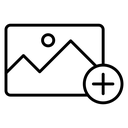 Add photos icon