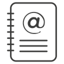 Address book icon