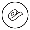 Adhesive tape icon