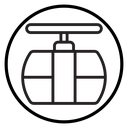 Aerial tramway icon